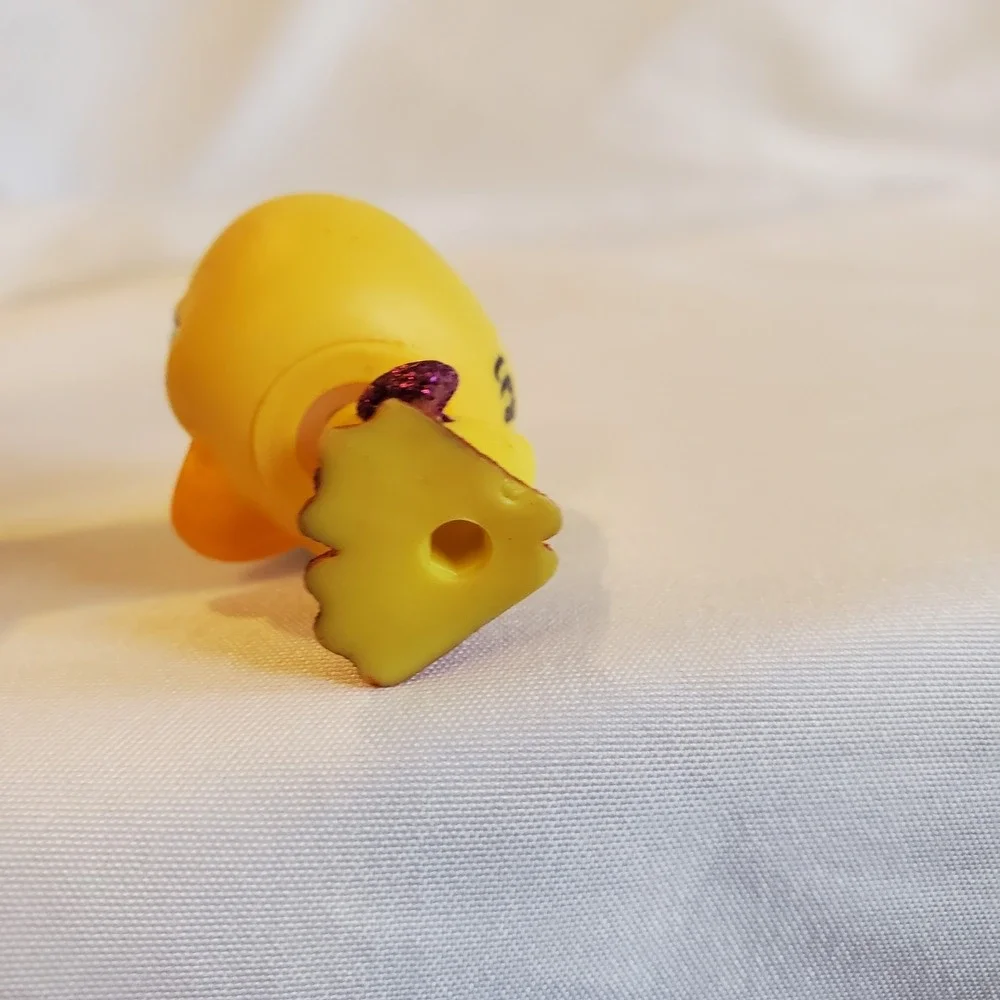 Littlest‎ Pet Shop, LPS Yellow Duck with Blue Eyes #2356